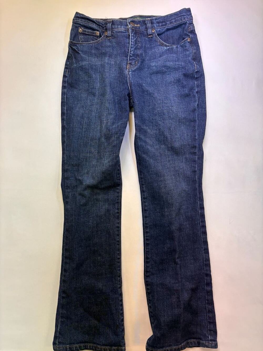 Lauren Jeans Co. Ralph Lauren Women's Dark Wash Bootcut Jeans Size 4